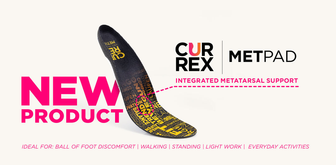 How CURREX® METPAD™ Insoles Can Relieve Ball of Foot Pain | CURREX Insoles