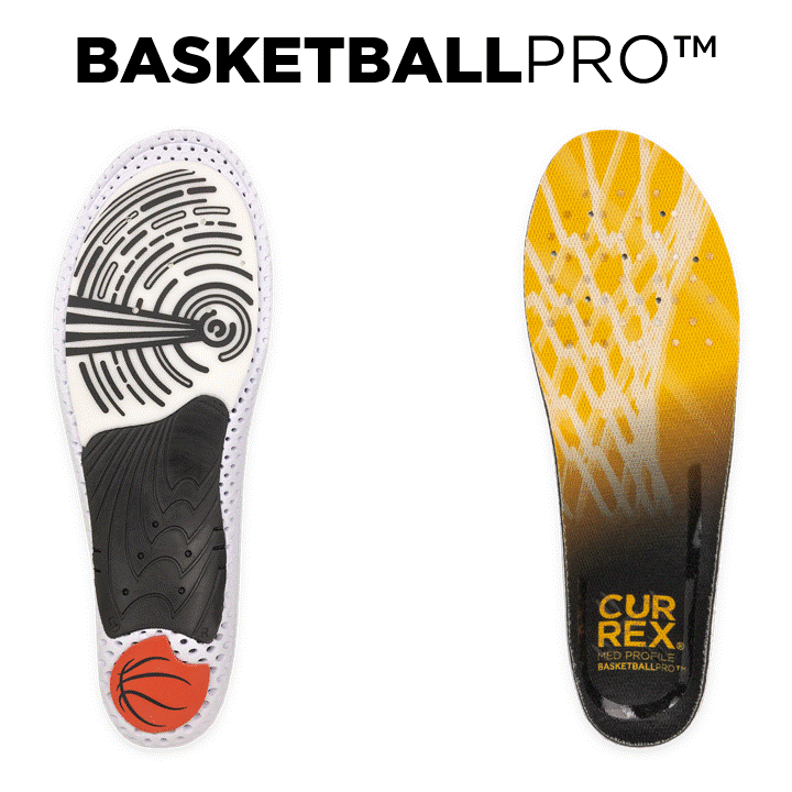 CURREX BASKETBALLPRO: high cooling & springy base layer, energy return forefoot cushioning, vented top cover, multiple super grip zones, firmer dynamic shell, traction lock grippers, standard width, soft & energy absorbing heel cushioning #profile_medium