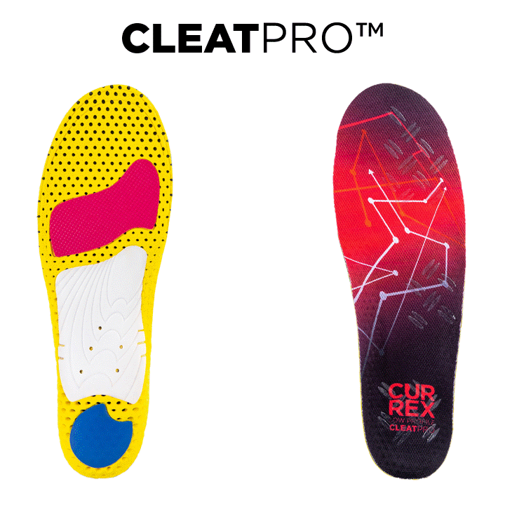 CLEATPRO Insoles Insoles for Cleats CURREX Insoles