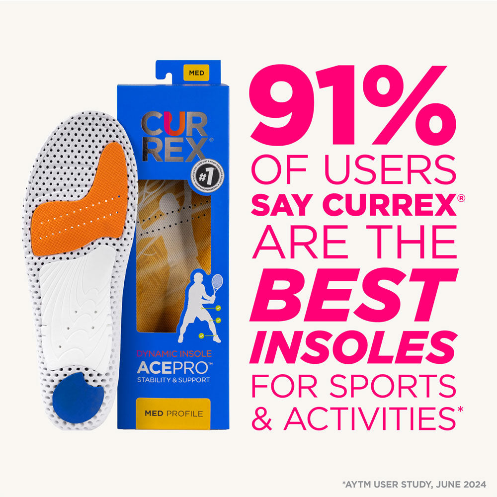 91% of users say CURREX® are the best insoles for sports & activities*
*AYTM User Study, June 2024 #profile_low