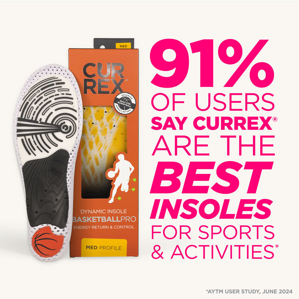 91% of users say CURREX® are the best insoles for sports & activities*
*AYTM User Study, June 2024  #profile_high