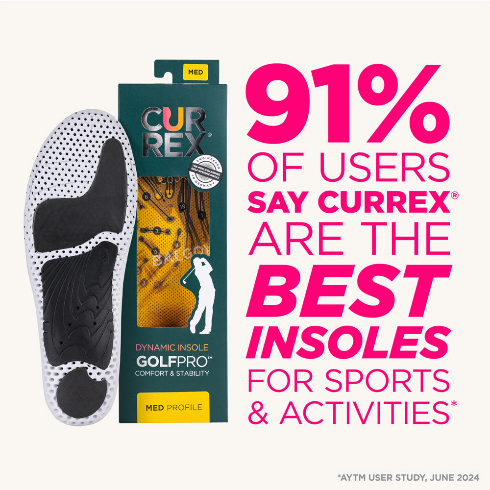 91% of users say CURREX® are the best insoles for sports & activities*
*AYTM User Study, June 2024 #profile_medium
