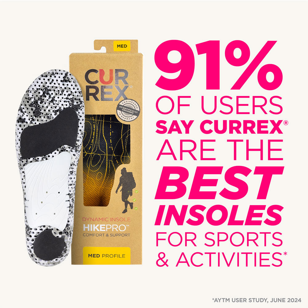 91% of users say CURREX® are the best insoles for sports & activities*
*AYTM User Study, June 2024  #profile_medium