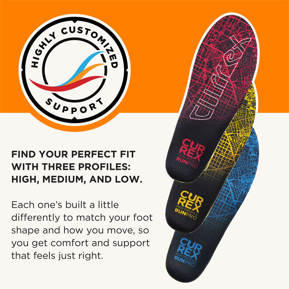 Highly customized support. Find your perfect fit with three profiles: HIGH, MEDIUM, and LOW.
Each one’s built a little differently to match your foot shape and how you move, so you get comfort and support that feels just right. #profile_low