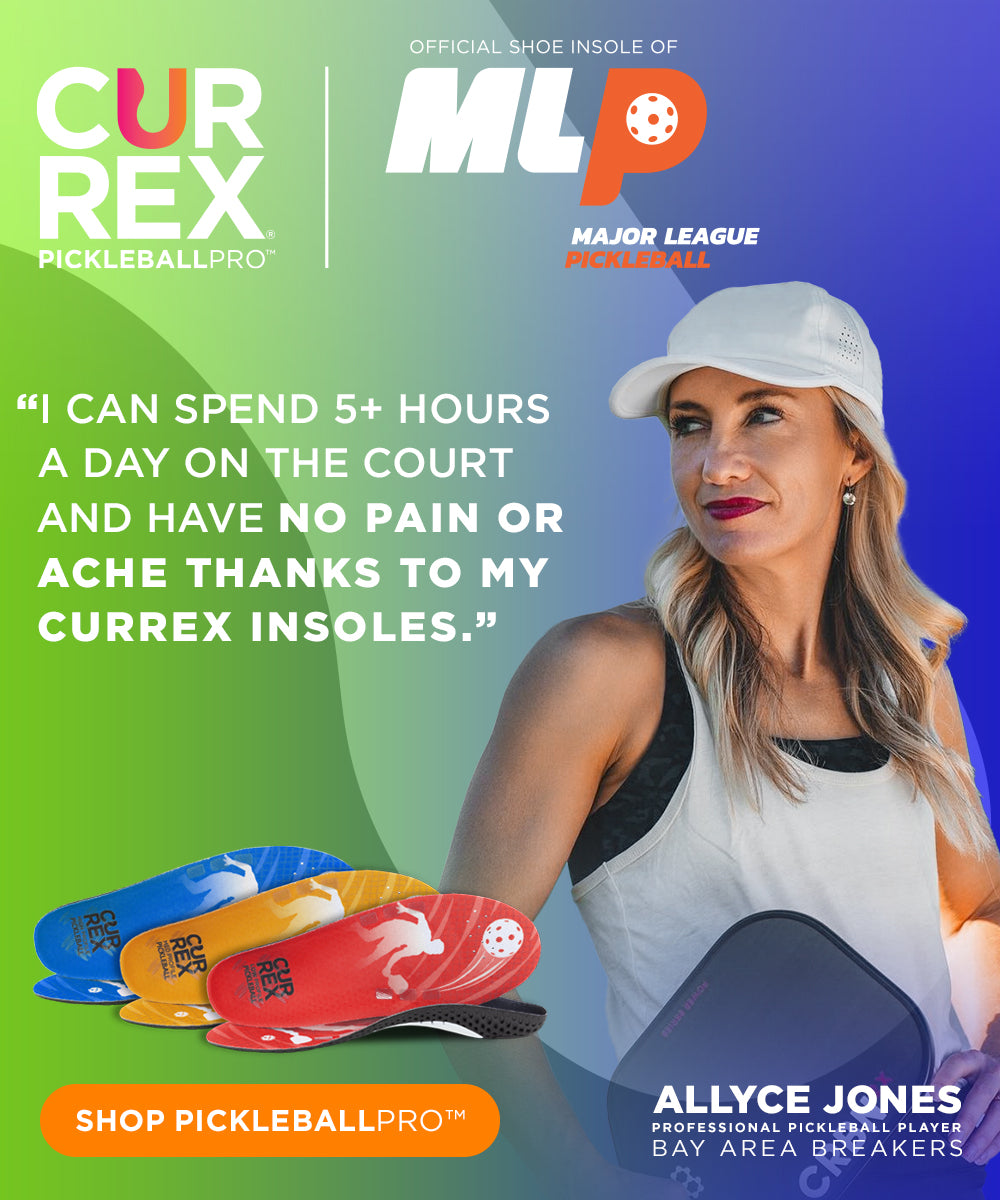 Allyce Jones: Professional Pickleball Player, Bay Area Breakers. CURREX PICKLEBALLPRO is the official shoe insole of Major League Pickleball. Shop PICKLEBALLPRO.