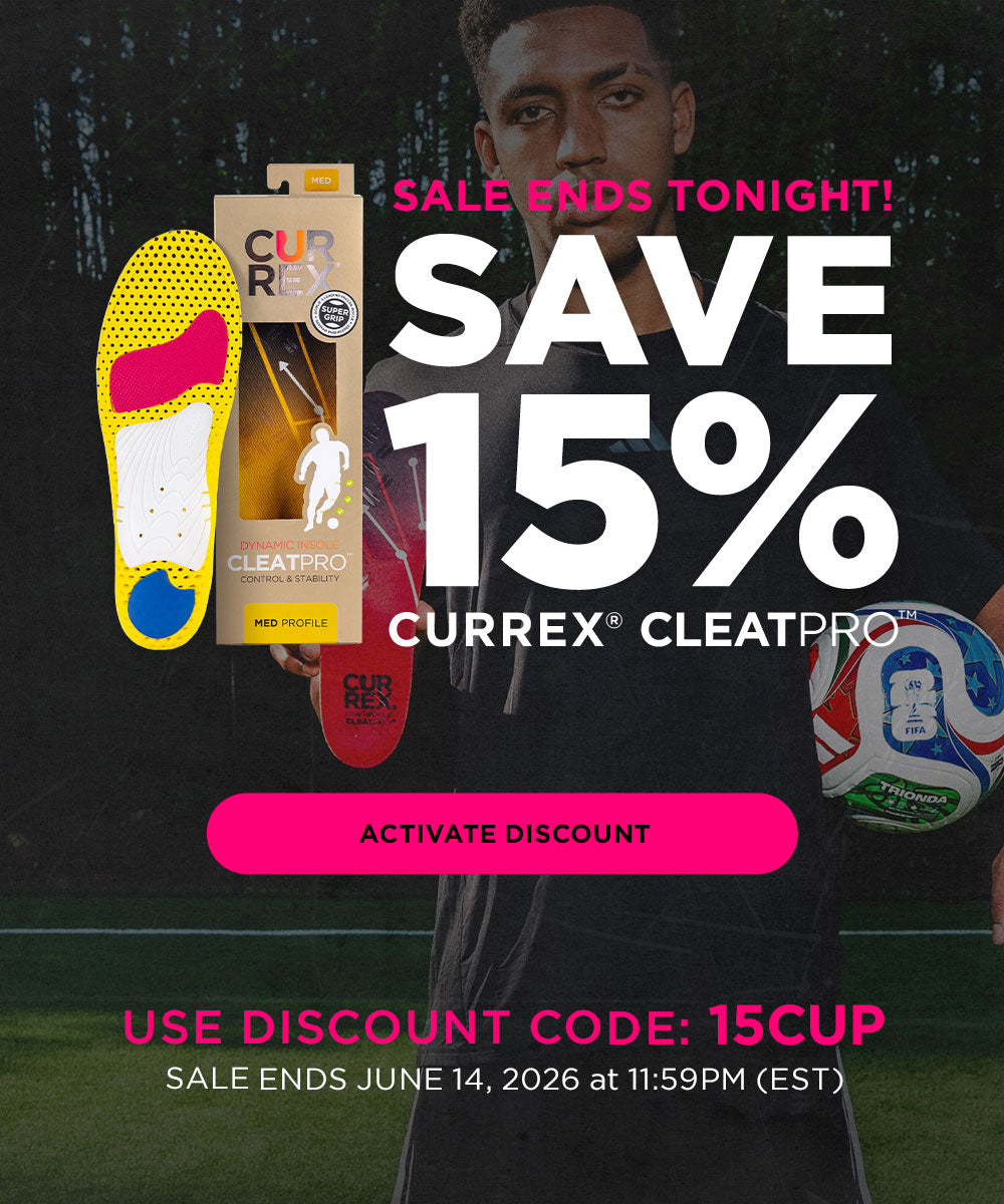 Sale Ends Tonight! Save 15% CURREX CLEATPRO: Activate Discount. Use Code 15CUP. Sale ends June 14, 2026 at 11:59 PM EST.